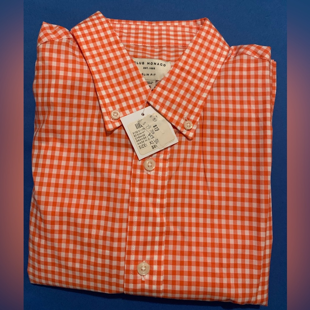 Club Monaco Men’s Button Down Shirt (New)